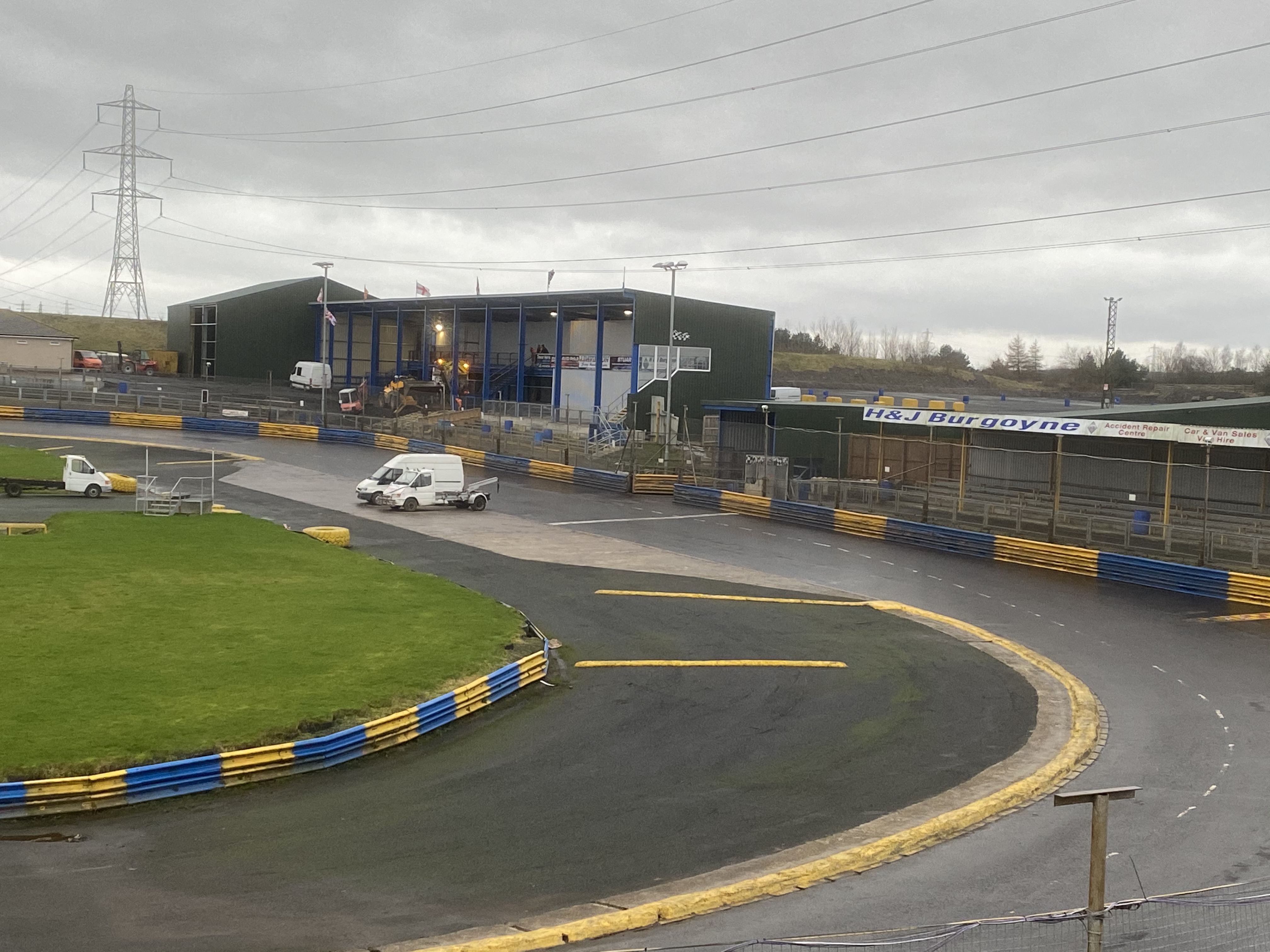 Improvement Works at Lochgelly Raceway