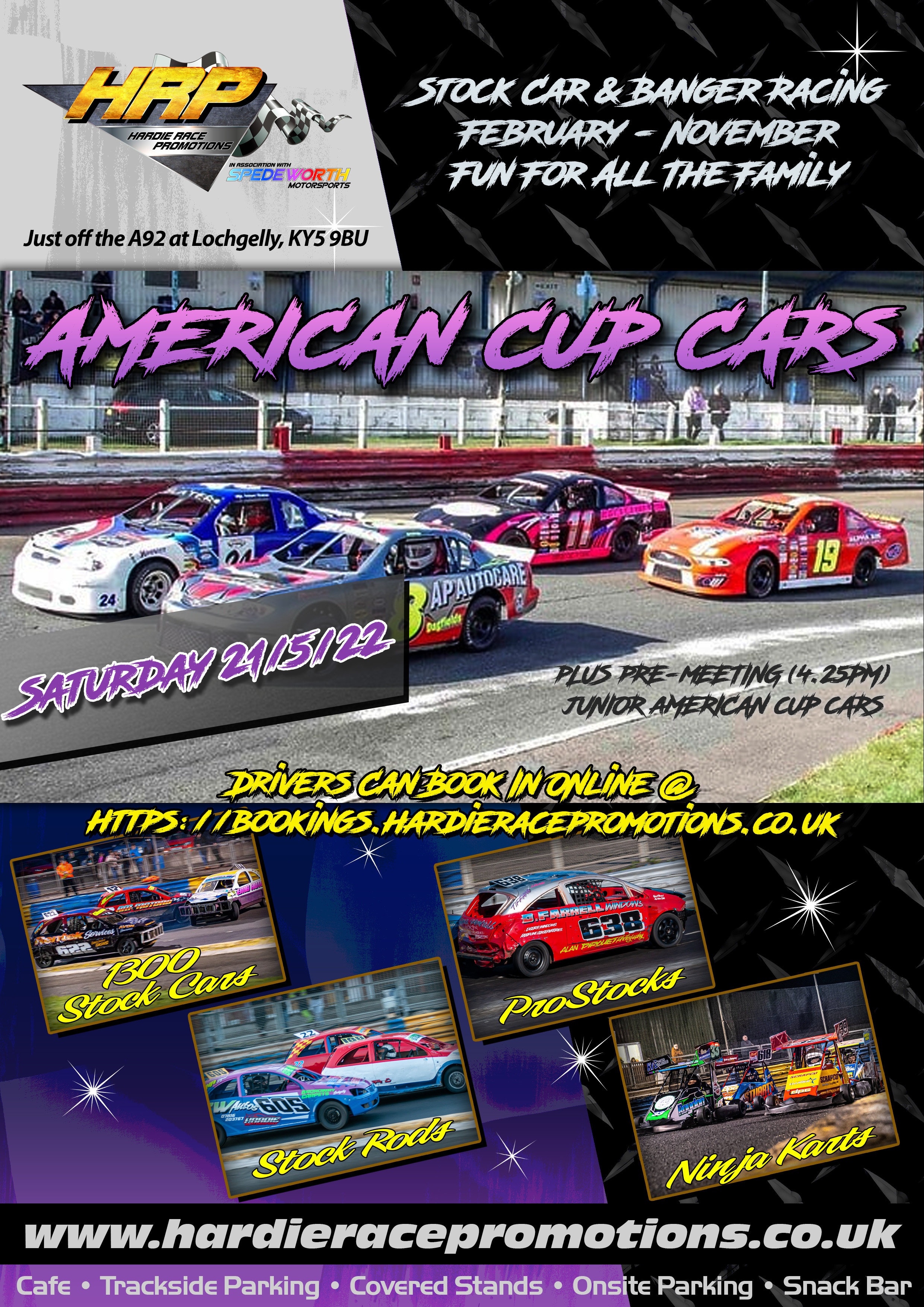 American Cup Cars Head North