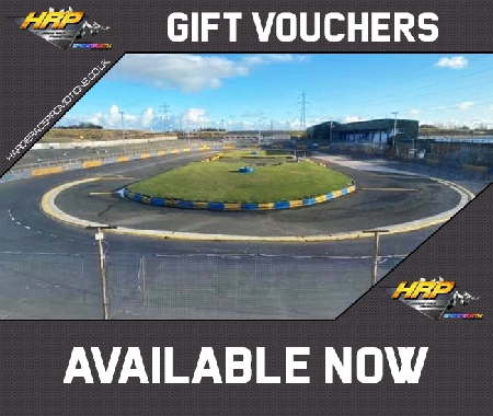This voucher can be used in person at the track, and can be used towards payment for an event admission, or towards the cost of any merchandise. Online use not available.<br />
<br />
Cannot be exchanged for cash, and is non refundable. Change cannot be given when using gift vouchers.<br />
<br />
(Image for illustration purposes only)